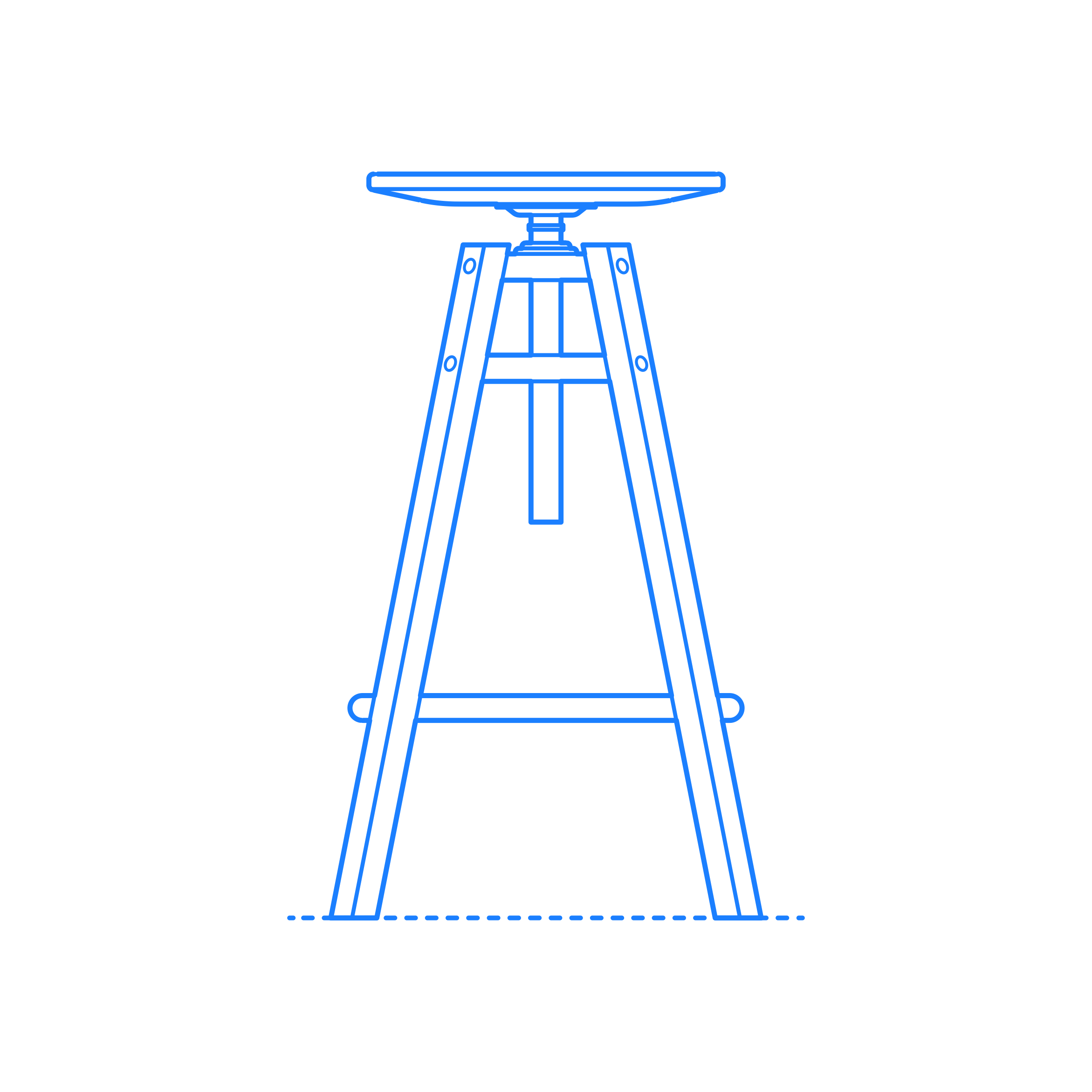 Furniture Stools Ikea Dalfred Barstool Tracing Svg Vector Free Vectors